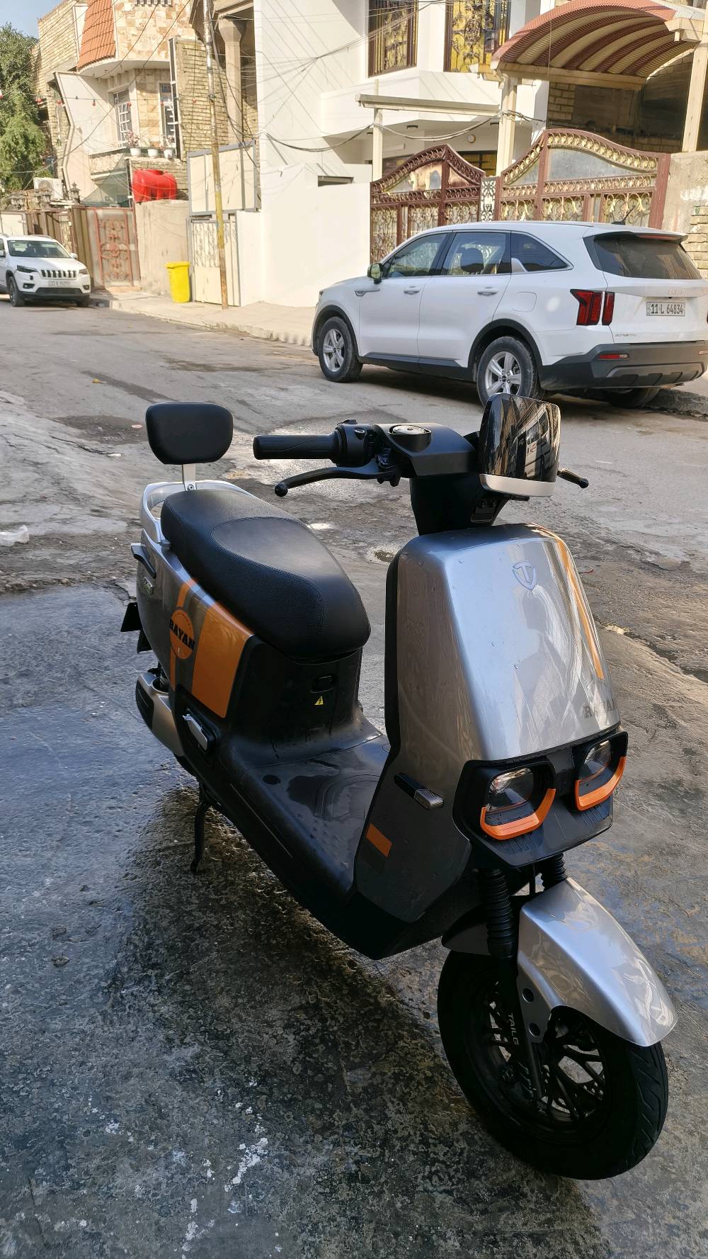 السلام عليكم دراجه شحن ريان ام عيون الاصليه موديل 2025
فول مواصفات بصمتين سويجين نضام البارك 
نضام كاشف الأعطال  دراجه جديده عل فحص 
استخدام قليل دراجه خير من الله العنوان بغداد حي اور الاتصال ***********