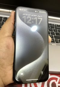15برو ماكس700الف قفل قفل ايفون 15برو ماكس 256GB بطاريه 89🔋 مبدل شاشة ف...