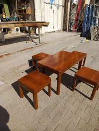 تتوفر اطقم طبلات شكل مربع ودائري جديدنجارة عراقيه شغل ثقيل العنوان بغد...