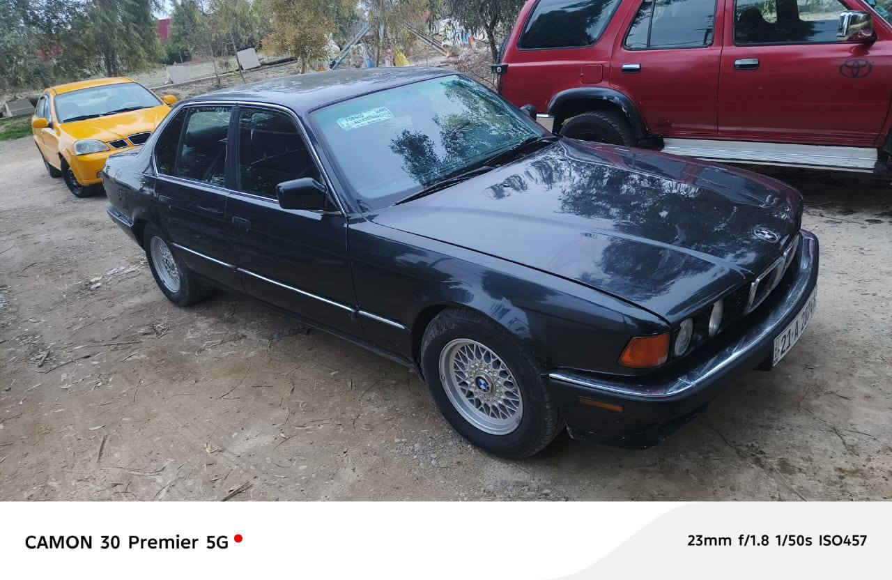 بي ايم موديل 1993 حجم ٧٤٠ محرك ٨ كير محرك جديد سلايت كشن جلد كاربي  باتري جديد صدر دبلات جديد شاشه ايبات صبوغ عام جملايه. سنويه 2029 هزه جديد تبريد ثلج ماشاءالله بيطاقا بنزين موجود سعر 90بي مجال ان شاءالله... *********** كركوك, العراق
