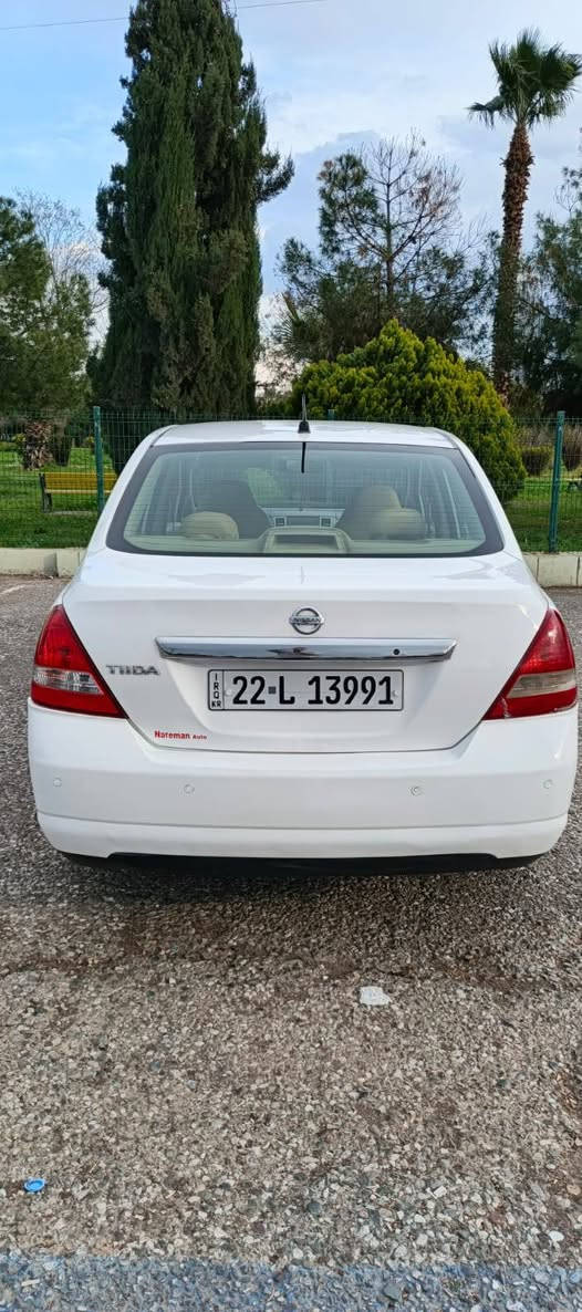 نیسان تیدا مۆدێل 2010 بێ سوغە سەنەوی تازەیە هەتا 2030بەناو خۆمە ناو زەردە سوکان ڤۆلێوم 
گێر و مەکینە و تبرید و تەقەو ڕەقەی بەشەرتە زۆر پاک و مەزبوتە
شوێن هەولێر 
سعر 106 تەلەفۆن *********** أربيل, العراق
