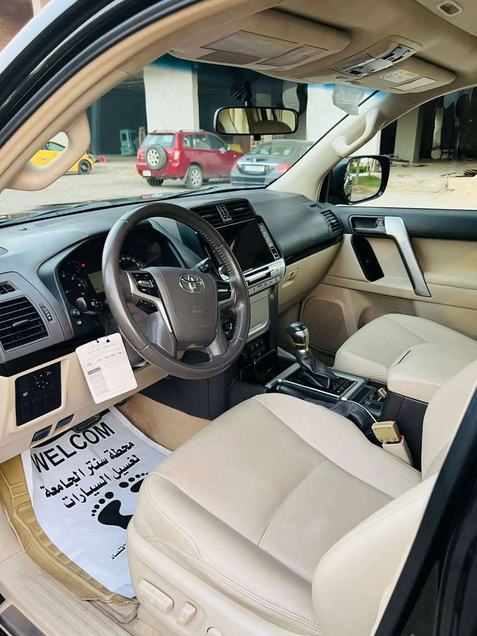 تحيه طيبه السلام عليكم ورحمة
برادو
TXS .2023
عداد المسافه 72, الف حقيقي 
كشنات كهرباء 
حجم المحرك V6 
مفتاح التشغيل بصمة
فتحة سقف سلايد روف
‏ABS
فور ويل 
شاشة اصلي
كامرا دوارة
اشارة ترحيب ب دوسات
حساسات امامية
حساسات خلفية
لايت زينون + LED
كشافات زينون
بك لايت LED
حجم الاطارات 19
مقود جلد حياكة
مثبت سرعة
المودات والاوامر الصوتية
حركة المقاعد الامامية كهرباء
نظام تبريد للمقاعد الامامية
مقاعد عدد 7
مقاعد جلد قرميدي
تبريد شاشة
ثلاث قطع تبريد
ثلاجة
شاشة لتحكم التبريد الخلفي
نظام نزول منحدرات
نظام مانع تزحلق
نظام حساس اطارات
‏SPORT
اشاير بالمري والمري قابله للطي
مخرج USB
‏Bluetooth
مخرج منفذ الطاقة
حاملات اكواب
تطعيم الدواخل صاج
هوك خلفي
شفتات ستيرن 
شاحن موباي
مكفوله باقي مواصفات معروفة 
رقم اربيل شرط تحويل مباشرة 
السعر 465 ورقه وبيها مجال يعني 4 شدات 65 ورقه 
أي استفسار رقم صاحب السيارة 
***********
***********
مكان بغداد البياع
