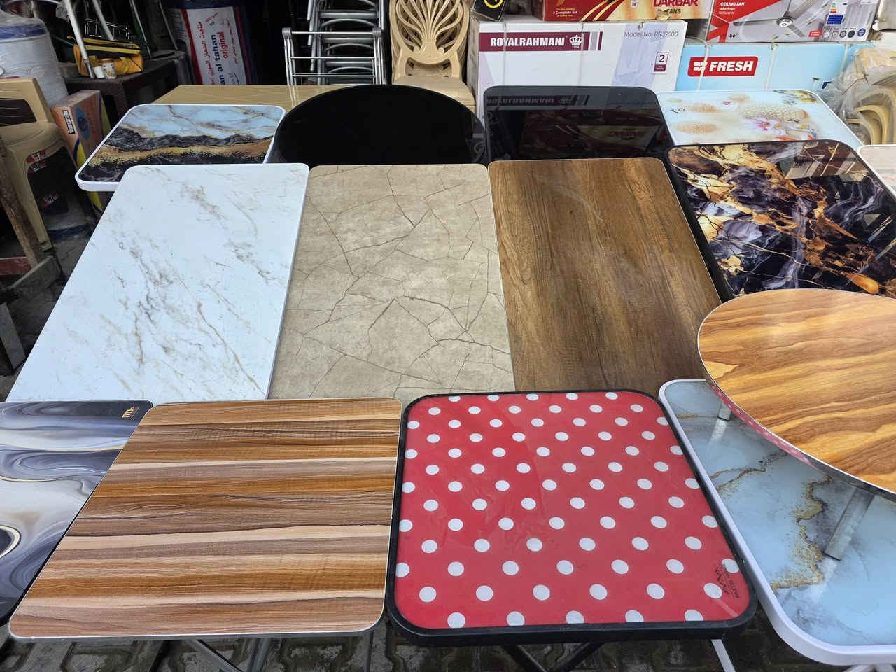 سلام عليكم 
معرض عمار الشماطي للاجهزه الكهربائيه والأثاث المنزالي 
عرض خاص وفتره مفتوحه والكميات خير من الله 
اسعار مناسبه جدا وبسعر جمله
ميز طعام نوعيه ممتازه اشكال وأحجام مختلفه
كرسي عظم اصلي ضمان ٦اشهر 
للاستفسار اكثر مراسله صفحه 💌 واتساب*********** 
موقع المحل
مدخل سوك مقابيل كراج بغداد معرض عمار الشماطي للاجهزه الكهربائيه والأثاث المنزالي
