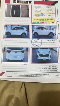 كيا سبورتج خليجي 2018 السياره ماشيه 60 الف الموصفات بوناراما حساس خلفي...