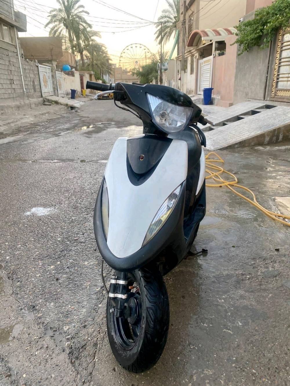 دراجة ماكس عدلة نظيفة ما مفتوحة كلشي بيها بلادي و دراجة نشطة تجي انتة تشوفها و تقتنع بيها ما استعملهه هواي مجرد اروح بيها للشغل و ارجعدراجة تخبل ناعمة السعر 550 و بيها مجال اتصل على هل رقم *********** مكاني ديالى مقدادية