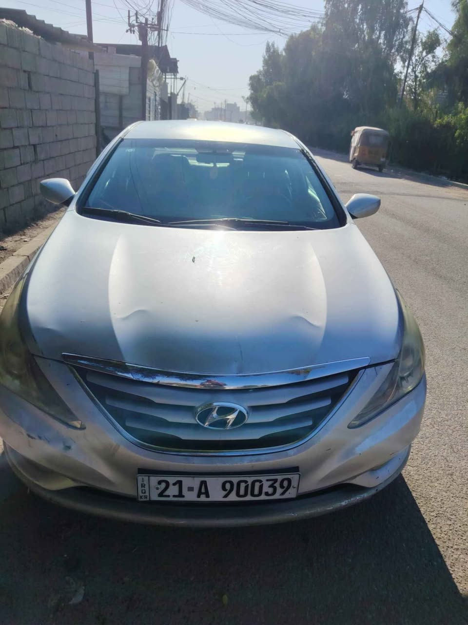 سوناتا ٢٠١٠ 
بيها ضربه جاملغ امامي الأيمن
بيها ملاحظات بسيطه مصلحه السعر ٩٠ وبي مجال 
او مراوس ب كيا سبورتج ٢٠٠٩ او كيا صول 
*********** بغداد, العراق
