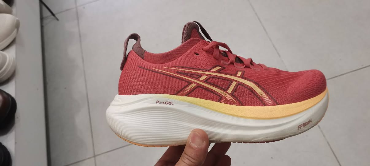 @ asics Gel NIMBUS27
اسكس قياس ٣٨
طول قدم ٢٤سم
نضيف ارجنال وتوصيل مجاني


**إذا كنت صاحب هذا الإعلان وتريد حذفه لأي سبب، رجاءا أرسل رسالة إلى الدعم الفني**