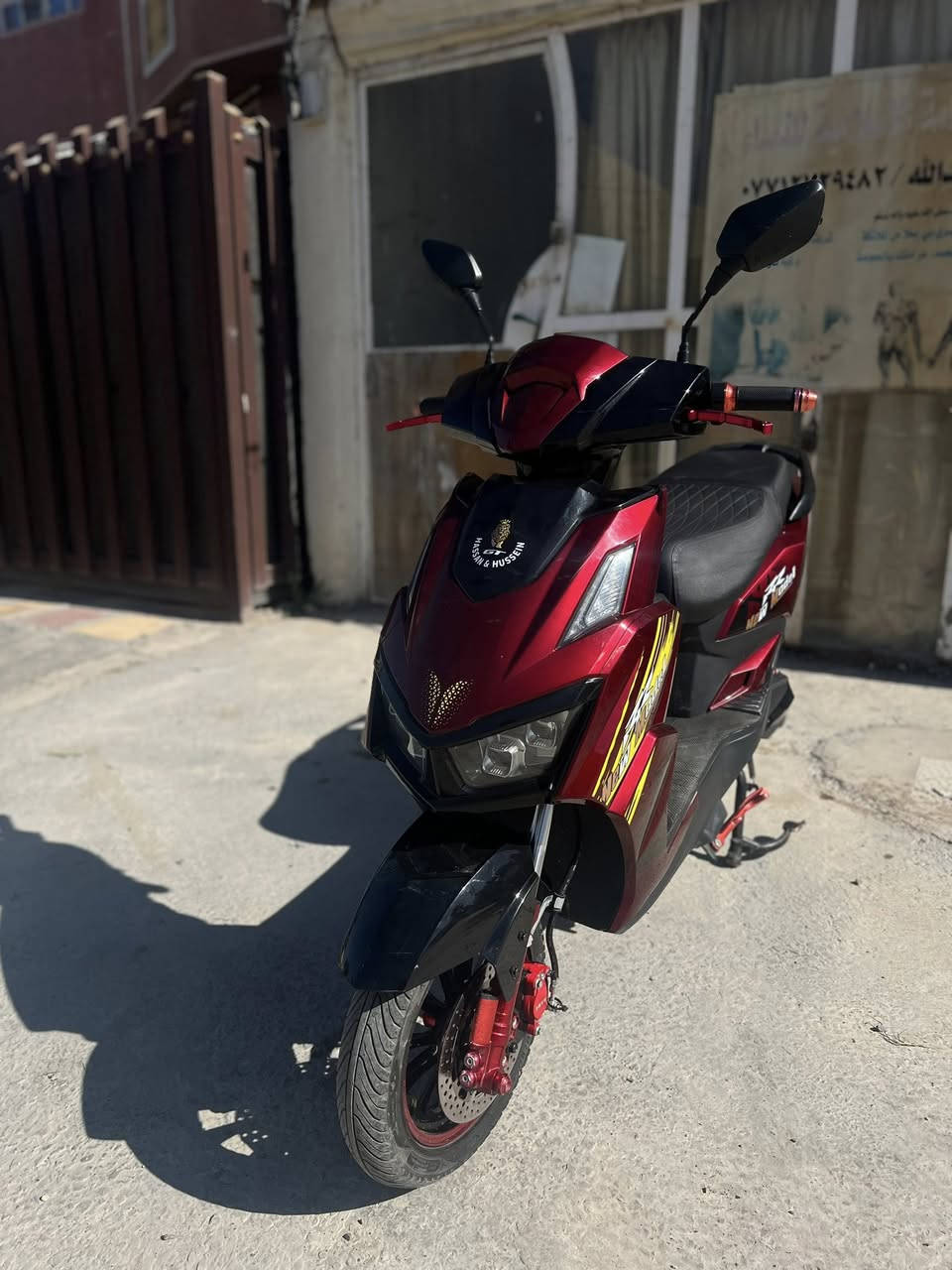 السلام عليكم
للبيع دراجه شحن ماتركس دراجه كامله علا آخر حبايه اخت زيرو بطاريات ليثيوم ملف 2000 دراجه شلعه ومعدل قوي لايتات عالي ناصي رماش زنون LED اشاير يمنه يسرة مثبت سرعه بصمه سويج قفل ستير تشغيل عن بعد قفل دراجه أنظار سرقه دراجه مفوله عنوان بغداد ***********
