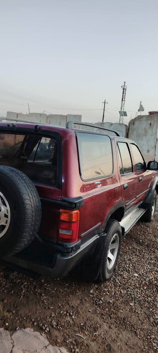 سلام عليكم سورف موديل 1997 محرك بلاد بغداد بسمي مراوس او بيع سعر ٦٠   ***********
