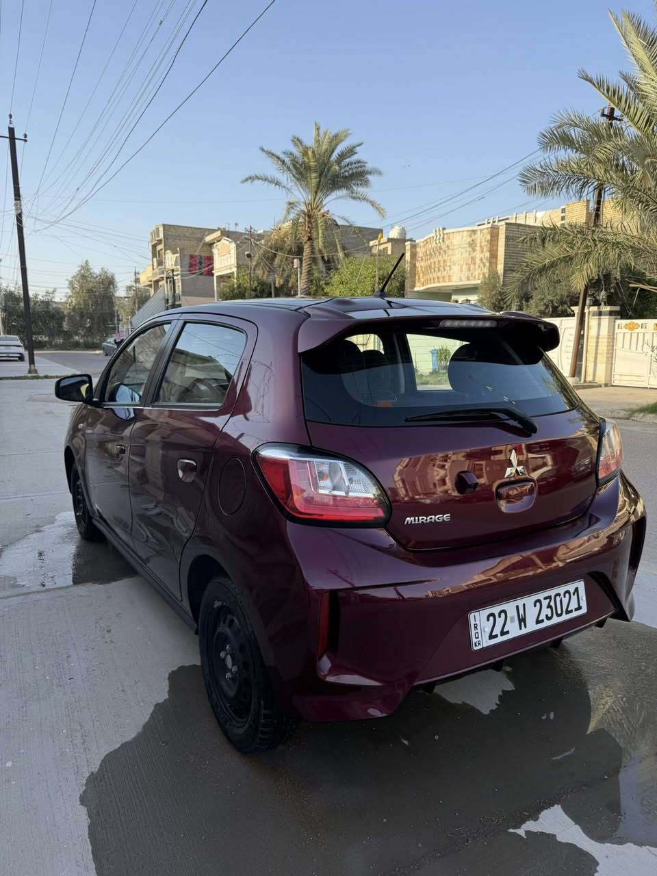 السلام عليكم 
مسيبوشي ميراج2024
ماشيه 16
دخول جديد ترقيم جديد قبل يومين
حادثها بسيط صبغ باب خلفي وباب صدر نفس الون
جاهزه بدون نقص ايرباك برده وراجع سستم
السياره على وضع الشركه
باسمي تحويل ثاني يوم رقم اربيل
سعرها 110 وبيها مجال بسيط
مكاني بغداد عامريه
***********
