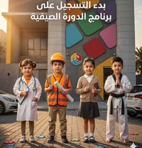 روضة التفاؤل • برنامج صيفي • ٤-١٠ سنين