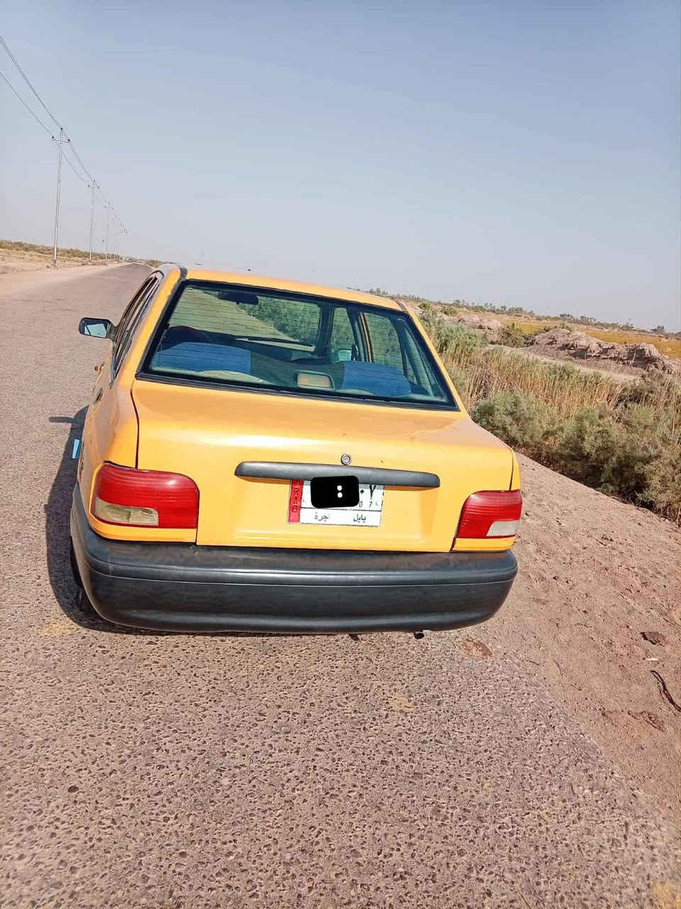 السلام عليكم
سايبا موديل 12 مصفره هيئه وغرامات مكينه لا تنقيص ولا تبقخير الكير بس رابع يفلت تخم تاير جديد صدر جديد دبلات جدد سياره رقم بابل الاماني. سنويه نافذه ب2025 شهر ثاني (***********) 
السعر ب27 وبيه مجال لشراي
مكاني الشافعيه
