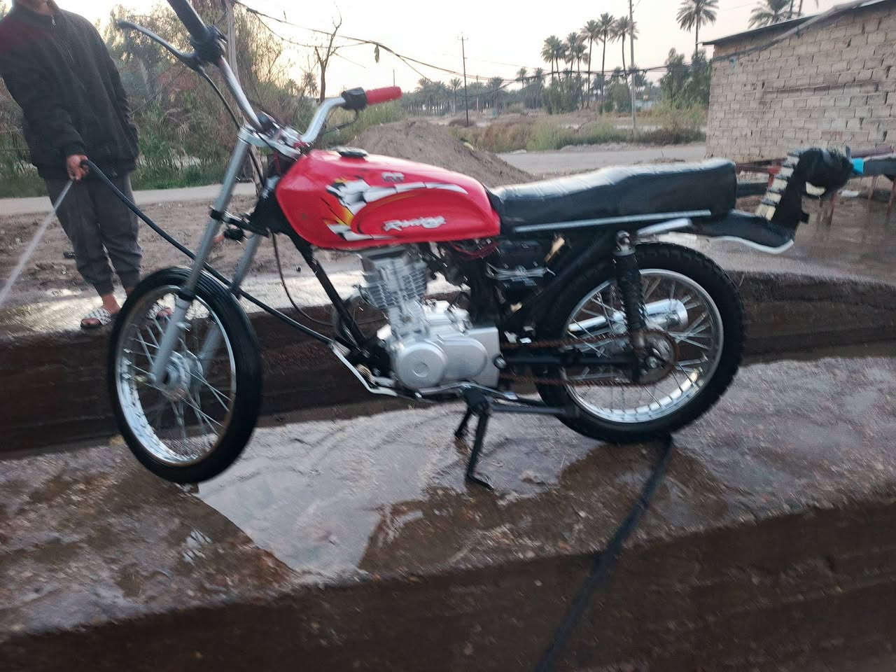 سلام عليكم دراجه نامه للبيع شلامجه اصلي شاصي  ارشه 20اوراق سكنر محرك ما مفتوح السعر 500 بيه مجال الشراي خاص وتساب *********** مكان بابل قضاء القاسم
