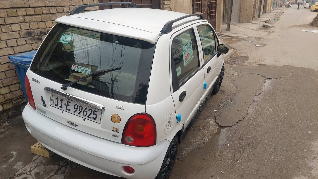 سلام عليكم 
للبيع كيو كيو كير اوتو موديل 2013 فول موصفات 
مكينة 4 سلندر مكاني بغداد السعر  30 وبيها مجال
تبريد تتفة شغال تحويل مباشر رقم بغداد نكليزي سنويه جديده 
مكاني بغداد ***********
