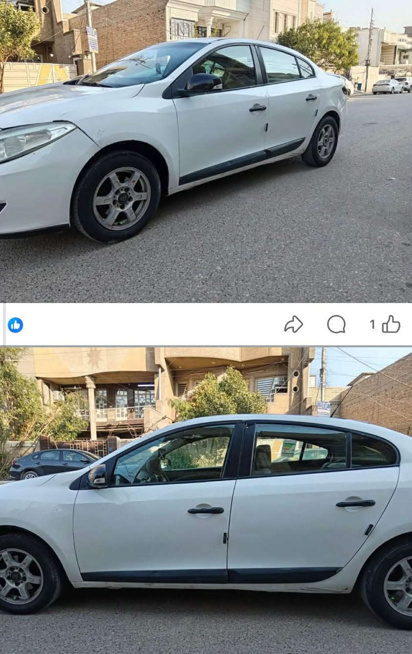 رينو فلاورنس ٢٠١٢كير ومكينه مكفول سنويه ٢٠٢٧الساره حلوه تكًلب وتشوف كدامك سعر ٥٥ورقه ***********السياره موجوده بالدوره وبالداودي بغداد, العراق
