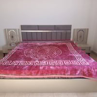 غرفة نوم تركي (٥ قطع) للبيع جديدة استخدام قليل معاها دوشگ اسفنج واتساب...