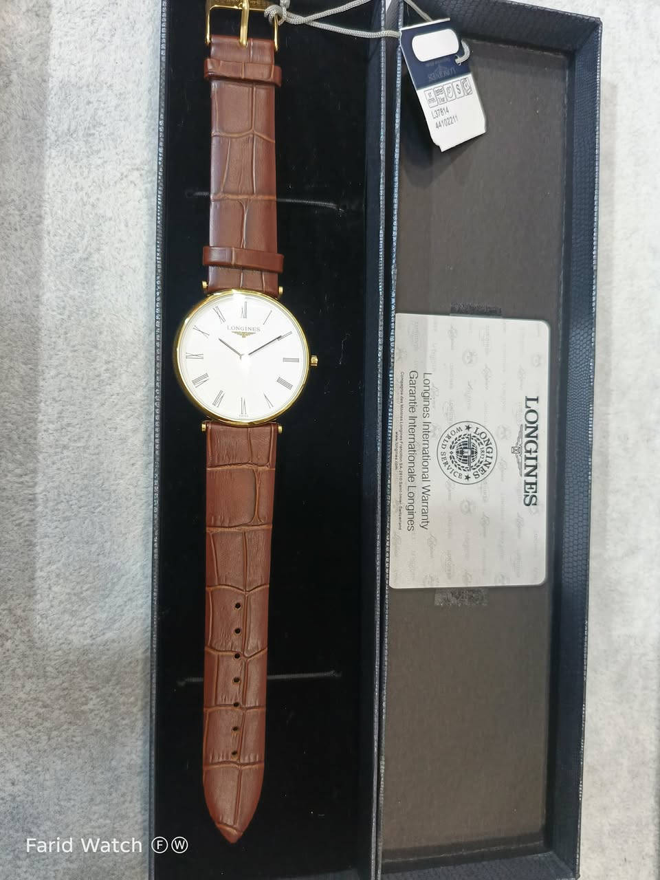 نختصر الكلام عن لونجين كوارتز 
الصناعه : وارد اوربي خاص 
المواصفات :
ساعه بدقة المواصفات السويسريه
جام زفير .. ماكنه راوندا  Swess
جديد لوك …. بطاقة ضمان دوليه
القطر : 39 m 
السعر : 135 الف … توصيل مجاني
التواصل : 
خاص ( ماسنجر ) 
او ….. واتساب ***********

#البصراوي 
#للساعات
#اختيارك 
#الامثل
