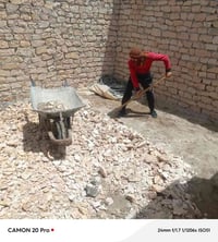 / يوجد كادر عمل جاهز/ تصعيد مواد/ تنضيف بيوت/ تفليش/ تكشيط/ تنضيف حدائ...
