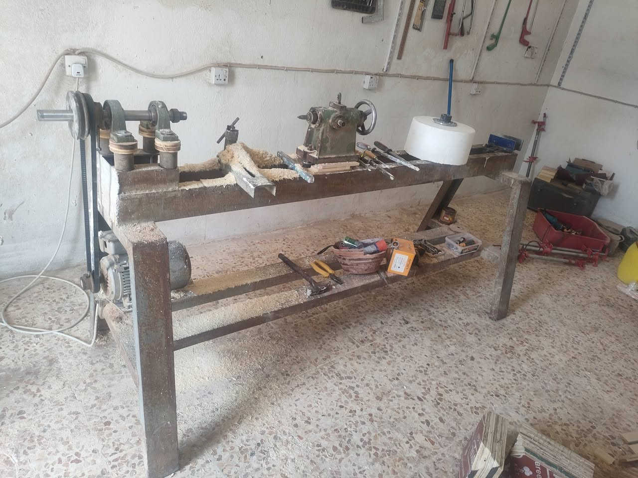 تورنة خشب للبيع
فخات اربعه دريل شحن منشار تخريم يدوي او

منشار تخريم منضدي

محل كامل كل ادوات للاستفسار اتصال علي

صاحب المحل  المحافظه واسط.  تكدر تتواصل واتساب 

***********
