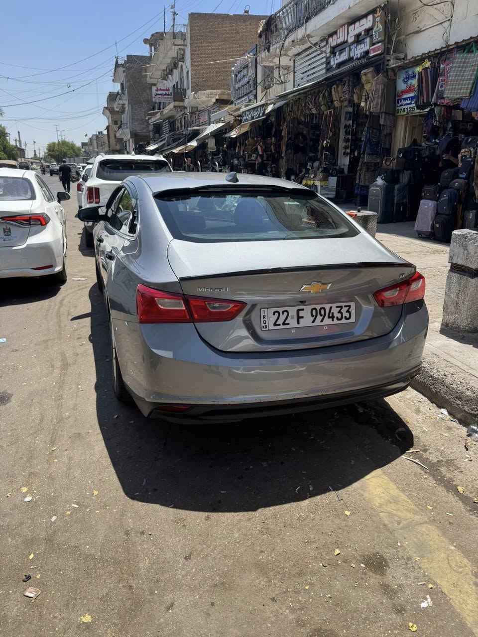 سلام عليكم 
شوفرليت ماليبو LT 2023
ماشيه 48km
حادث خفيف قطعه وحده جاملغ خلفي ايمن مصلح وبيهه بارد كد شبر باب خلف الصدر وبل صندوك بيهه بارد هم كد شبر 
مواصفات معروفه
-بصمه تشغيل 
-بصمه ابواب
-تشغيل عن بعد
-سايد بريك بصمه
-مانع انزلاق
-لدات امامي نهاري
-اوتو بريك- توقف ذاتي 
-كشنات تدفئه 
-تبريد قطعتين 
-تبريد مناخين منفصل
-كامره خلفيه +مثبت سرعه
-شاشه ضبط اعطال دشبول
-حساس اطارات-4دسك-ABS
-محرك1500 توربو
سياره وضع الشركه كير محرك تبريد صدر
مكان سياره بغداد العلاوي مقابل سينما بغداد سياره باسمي تحويل ثاني يوم 
للاستفسار *********** غير متواجد عل فيس
