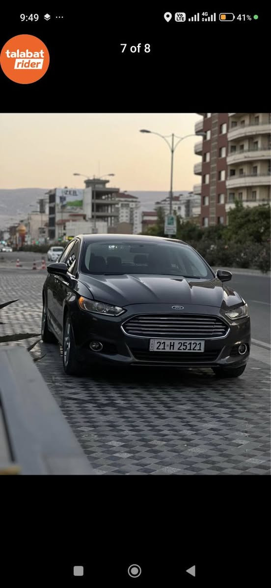 فیوژن 2016 مەکینە دوو نیو 
سەیارەکە بە کلین داخڵ بووە لێرە دوو پارچەی بووە بە بۆیاخ بێ ناوگرتن درگا و چەمەلخێک 
سەیارەکە هەیکەلی زۆر جوانە پێش و پشتی کەپسە
 مواسەفاتی SE ناو ڕەساسی
113 هەزاری حەقیقی ڕۆشتووە گێڕ و مەکینەی 
 نەکراوەتەوە بەشەرت سەنەوی و ڕەقەمی تا 2029 تازەیە 
سعری فرۆشتنی122 گەڵاو مەجالێکی برایانەی تیایە 
موشتەری نیت سەرمان مەیەشێنە لەگەڵ ڕێزدا ***********
ژمارەی ڕەقەم شاسی
3FA6P0G70GR172022 السليمانية, العراق
