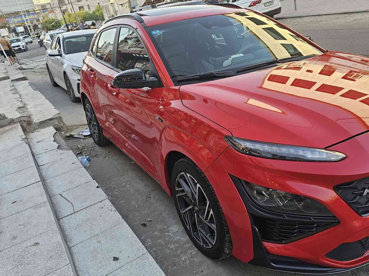 السلام عليكم 
للبيع كونا 2023

فئه NLine
السياره لون احمر دم الغزال 
بصمه 

شاشه 

كامره 

حساسات 

ردارات 360 درجه

(((داتا شوو بلدشبول )))

كشنات جلد 

تدفئه وتبريد بلكشنات 

((سايد بريك بصمه ))

كراسي كهرباء 

توقف ذاتي 

تشغيل عن بعد والتبريد يشتغل تلقائي 

رارد توقف عنده الرجوع 

((فور ويل ))

ويل كب رياضي 19

كشنات كلها مختمه Nline

مكينه 1600 تيربو طياره بلشارع 

السياره فول مواصفات اعلى شي بسيارات الكونا 

((حادثها دعاميه فقط غيرها كفاله ))

السعر 150 وبيها مجال بسيط

مكانها بغداد الغزاليه 

***********
