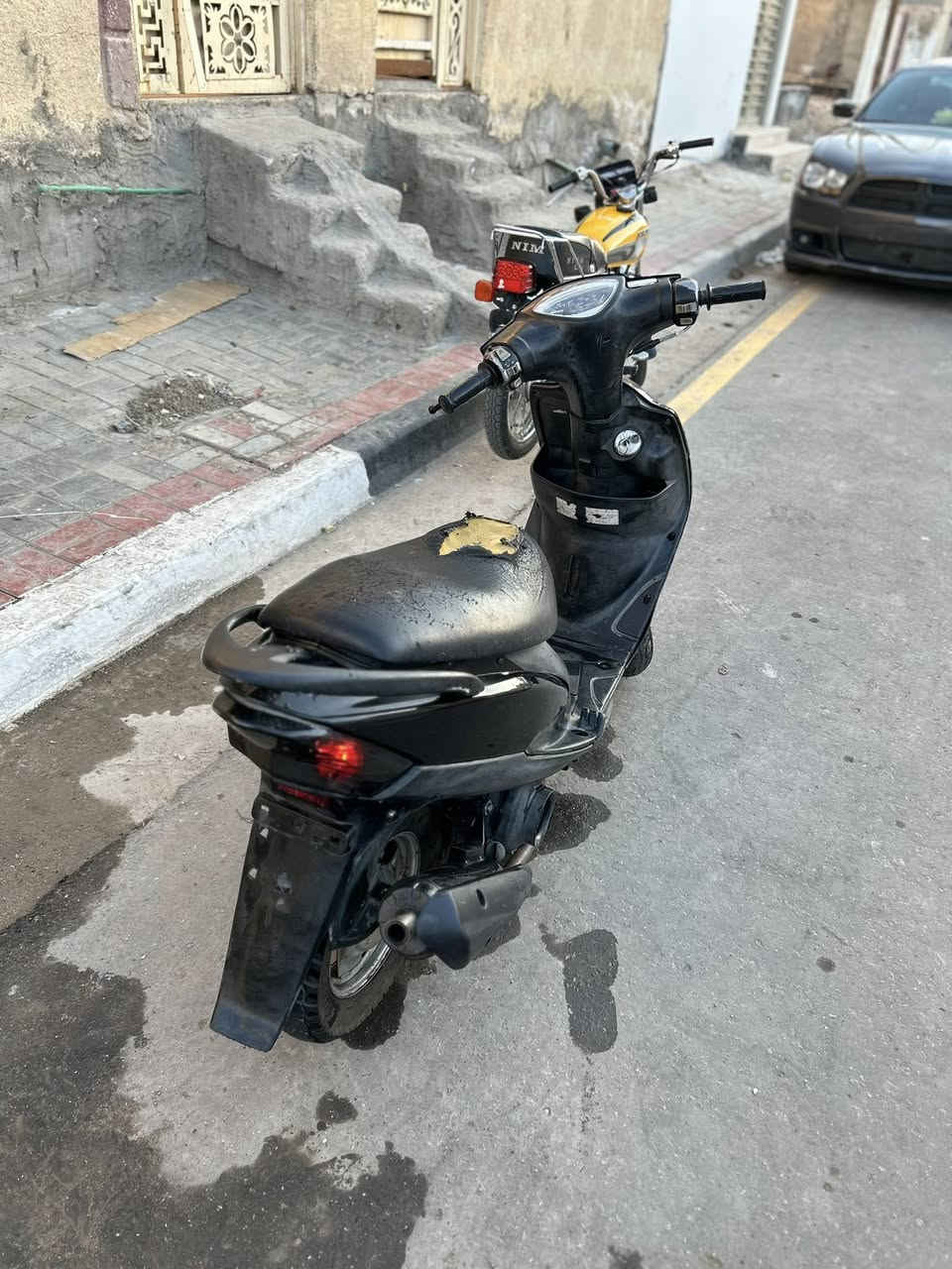 سعرها 575
للبيع دراجه بوشه 55 شلعه ومعدل
دراجه كل نقص مابيها كهربائيات سلف هندر شغال
مكاني كربلاء حي العامل رقمي ***********
