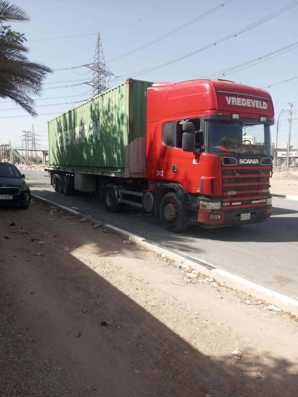 للبيع اسكانيا جاهزه من كلشي وسعر مناسب مال مستعجل عنوان بابل ***********
