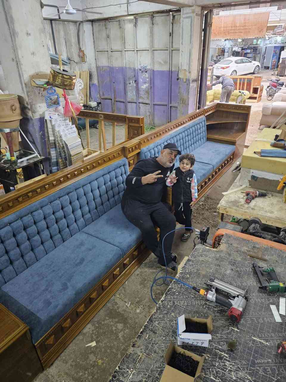 السلام عليكم  ..جزء من اعمالنه وان شاء الله تنال اعجابكم  
فصال تخم او ديوان  حسب الطلب الزبون درجه اولى وبأسعار مناسبه 
للاستفسار الاتصال ع الرقم الموجود بالاسفل
شارع العام قرب قاعت الااميرات

 *********** عمر مورسلو
