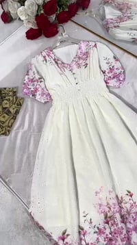 شيفون مبطن • طول ٩٠سم • افري سايز