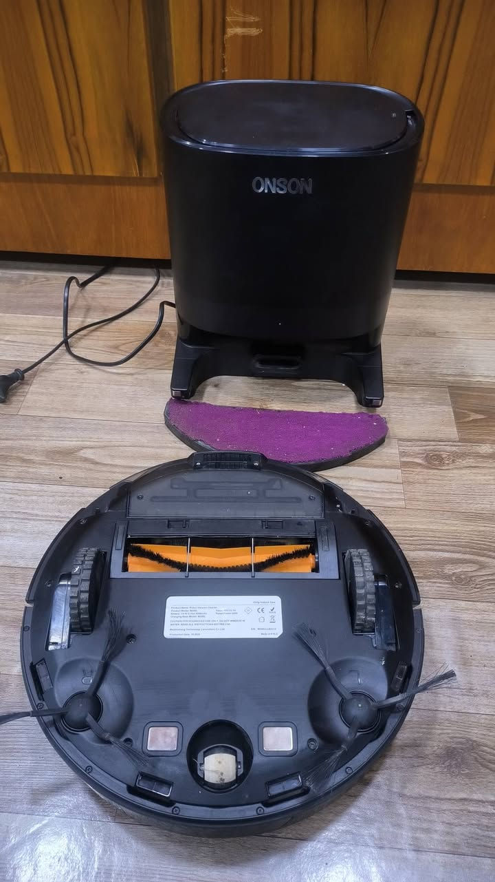 مكنسه ذكيه ONSON
​🔹 تفريغ ذاتي: تفرغ الأوساخ بالقاعدة وحدها، ما تتعبك بالتنظيف اليومي.
🔹 رادار ليزر (LDS): ترسم خريطة للبيت وتتجنب الأثاث (ذكية جداً).
🔹 بطارية ضخمة: 5200mAh (تشتغل أكثر من ساعتين مستمر).
🔹 تحكم بالموبايل: تشغلها وتطفيها من تطبيق الهاتف.
🔹 شفط قوي: 50W تسحب حتى أدق الأتربة.
توصيل موجود وين ما تريد يوصل لباب بيتك
📞 للتواصل:(***********) وبي واتساب
