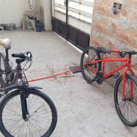 بايسكلات للبيع الاحمر 100 الف قفل والنيلي ب150 الف قفل العنوان حي الصح...