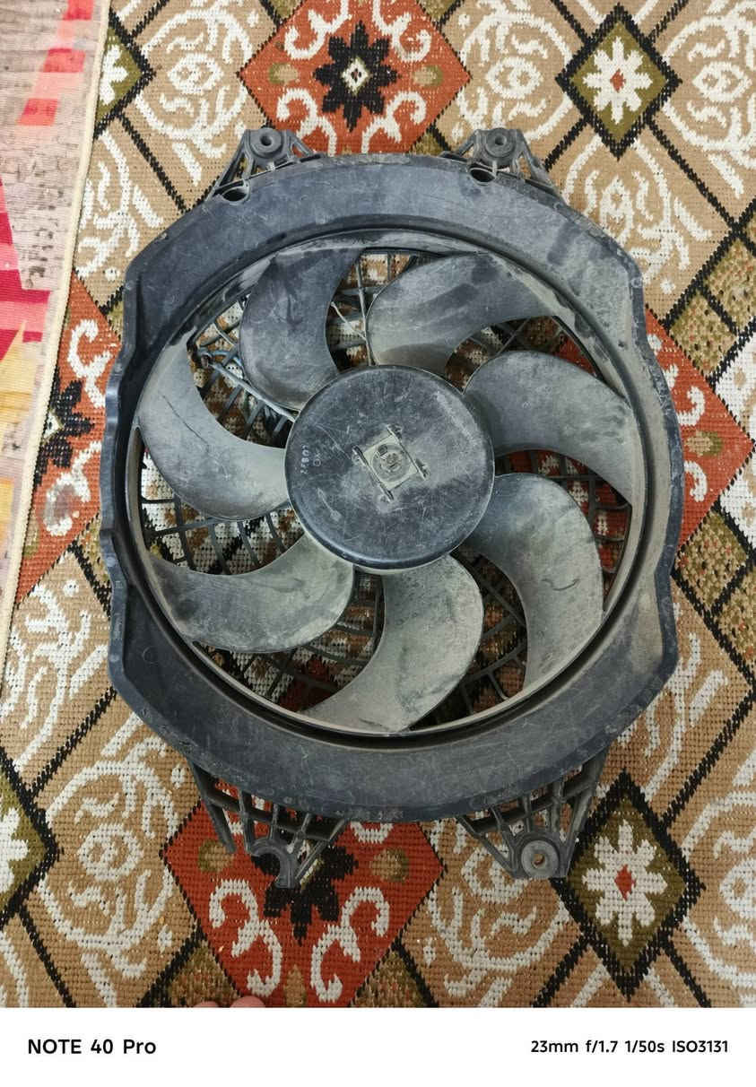 قيم وأخذ _ بغداد 
استيرن + مروحة بلادي بس فيشة تجارية 
ولف حماوة بلادي مال تفصيخ أخو جديد 
وبطانة عكس السايق بس التجوة مكسورة ومروحة جنت شادها بعت سيارتي وبقن 
*********** وتساب فقط
