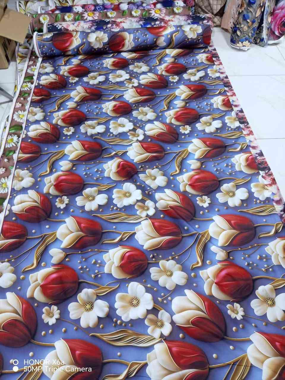 همايون دجتل الثري دي 
خامه الاماراتي عرض ٢٤٠ 
خياطه فرشات حسب الطلب 
يوجد توصيل جميع محافظات العراق


**إذا كنت صاحب هذا الإعلان وتريد حذفه لأي سبب، رجاءا أرسل رسالة إلى الدعم الفني**