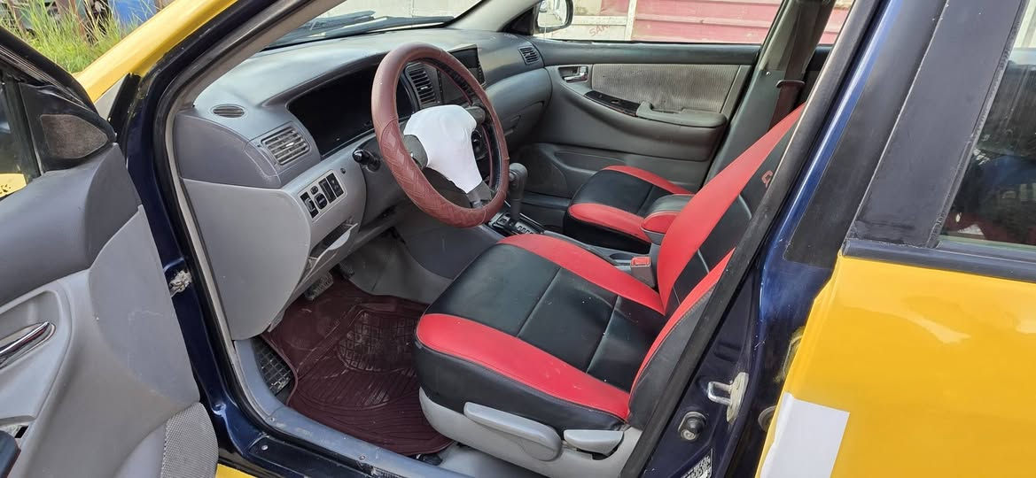 السلام عليكم . كورلا موديل 2007 وارد امريكي تبديل جاملغ امامي بدون دواخل شواصي الغود كفاله 
كير مكينه مكفول 
صدر خلفي امامي جديد 
تبريد شغال 
صبغه جديده 
تحويل ثاني يوم 
السعر 72بيهه مجال قليل 
العنوان ديالى خان بني سعد 
***********
