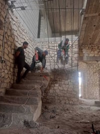 /  يوجد كادر عمل جاهز /  تصعيد مواد /  تنضيف بيوت /  تفليش /  تكشيط / ...