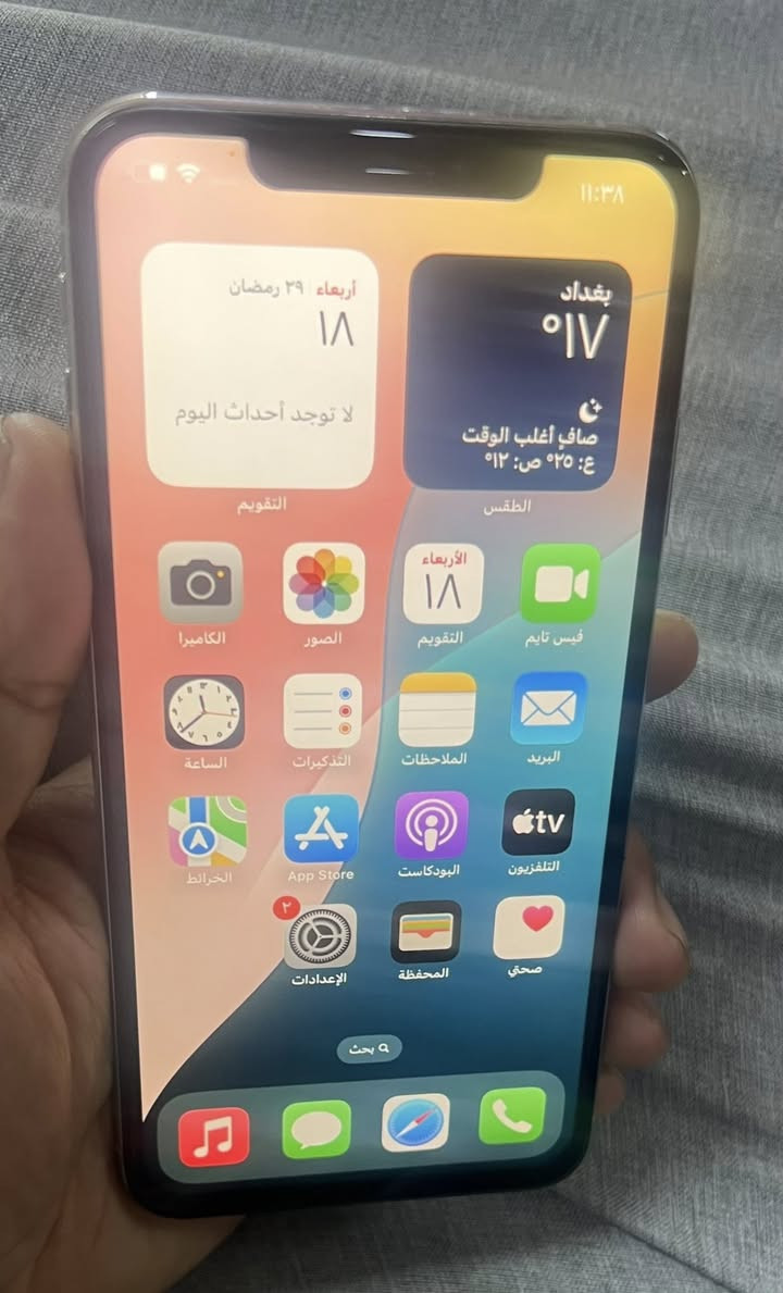 ى
السلام عليكم ايفون اكس اس ماكس ذاكره 256 جهاز نضيف

فقط بصمه وفلاش واكف السعر 140 مكاني بغداد حي العامل

***********
