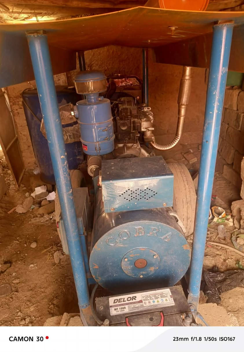 مولده كيه  محرك 2701 مكينه جديده لا تنقيص ولا تبخير عل شرط 30كيفي جهاز وتوً طفاء تشغيل ذاتي 120امبير السعر 20ورقه وبيه مجال العنوان الديوانية الشاميه ***********
