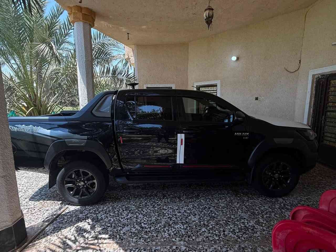 السلام عليكم

تويوتا هايلوكس ادفنجر سعودي ام المنفاخ دبل سنتر لوك 

موديل (2024 ) رقم أربيل 

كفاله عامه شرط سونار حتى من زلغ او رصعه

فول مواصفات

(ماشية 25 الف أخت الزيرو 

تبريد  قطعتين 

داخل اسود

رادارات  

كامرات محيطية360°درجة

مري شفط

اشارات ترحيب

عدادات ليزرية 

باور ايكو 

ويل كروم مقاس 18

شاحن وايرلس 

بنيد جگات 

مثبت سرعه 

كروز سرعه 

حساسات إماميه خلفيه 

العنوان بغداد ناحية الرشيد 

***********
