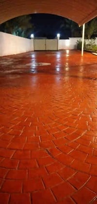 (07723871559) أرضية ستامب كونكريت بديل المرمر والسيراميك مقاوم للاوزان...