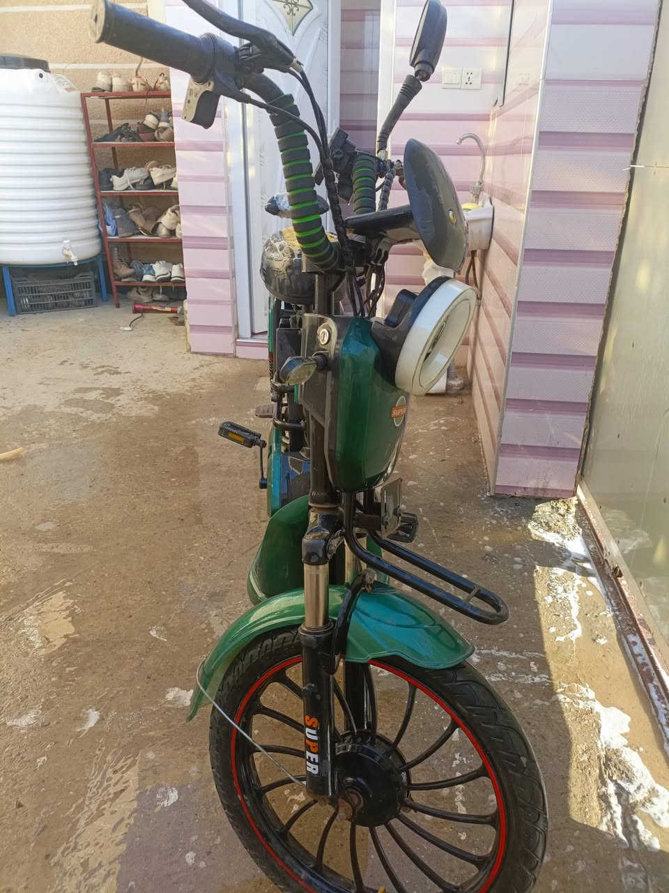 بايسكل شحن .مستعمل .تشتري تبدل بطاره+نضيف من كل الجوانب 
سعر 150 قفل


**إذا كنت صاحب هذا الإعلان وتريد حذفه لأي سبب، رجاءا أرسل رسالة إلى الدعم الفني**