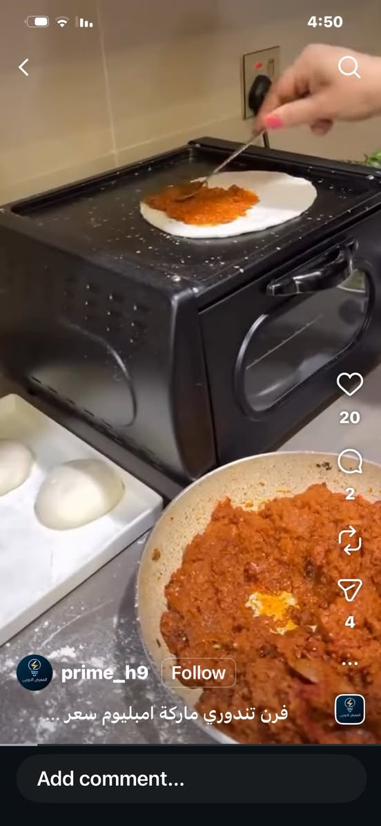 شلونكم بنات…
اخذت هذا الفرن التندوري الاصلي ماركة امبليوم استعملته قليل كوللش والله واريد ببداله تنور كهربائي اللي عدها تريد تبدل واذا بيع هم ابيعه


**إذا كنت صاحب هذا الإعلان وتريد حذفه لأي سبب، رجاءا أرسل رسالة إلى الدعم الفني**