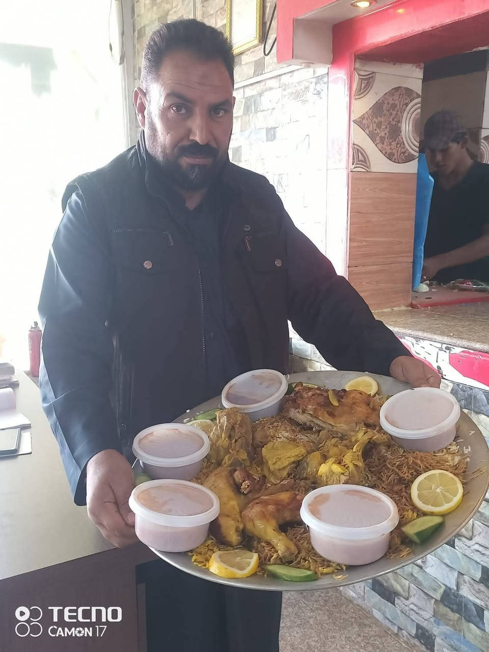 الصيف يمنه غير.. 

لسنا الوحيدون لكننا الافضل
خير الشاكرين بحلته الجديده يرحب بكم

اقوى الاكلات  واطيب الوصفات وارقى المقبلات تجدونها لدى مطعم خير الشاكرين 

اطلب اكثر توصيلك يصير مجاني.. 💪

 مطعم خير الشاكرين
🌹🐋🐳🍖🥪🥘🍔
يرحب بكم  ما يلي.... 

كباب كيلو ب16 الف 
نفر كباب ب٥٠٠٠ الاف
معلاك  نفر ٤٠٠٠ آلاف 
تكة دجاج  نفر ٤٠٠٠ آلاف 
دجاج شوي دجاجه ١٢٠٠٠ الف 
دجاج على التمن نفر ٥٠٠٠ آلاف 
قوزي نفر ب١٧٠٠٠ الف
سمك مسكوف كيلو سمك مسكوف ١٠   الاف
مندي لحم نفر 15000 الف
نفر مندي دجاج ٥٠٠٠ آلاف 
مندي دجاج  نص دجاجه على صينيه تمن مندي  ١٠ آلاف
دجاجه مندي على صينه تمن مندي ١٦٠٠٠ الف 
تشريب لحم قوزي نفر12000آلاف 

*********** مطعم خير الشاكرين
*********** مطعم خير الشاكرين

❗(((((بس اطلب ويوصلك لباب البيت))))) ❗
بأدارة سيد حيدر و علي ابو مريم

*********** سيد حيدر 
*********** سيد حيدر
*********** علي ابو مريم
*********** علي ابو مريم
