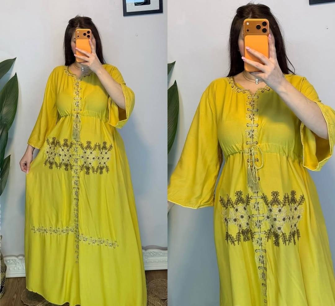 دشداشه نسائي دبل كلوش تطريز
الخامه كشمير ايطالي اصلي 

القياسات من 2XL الى 5Xl  

سعر الدرزن 12 قطعه 87 الف 

الدرزن يجي 6 الوان 4 قياسات استندر


**إذا كنت صاحب هذا الإعلان وتريد حذفه لأي سبب، رجاءا أرسل رسالة إلى الدعم الفني**