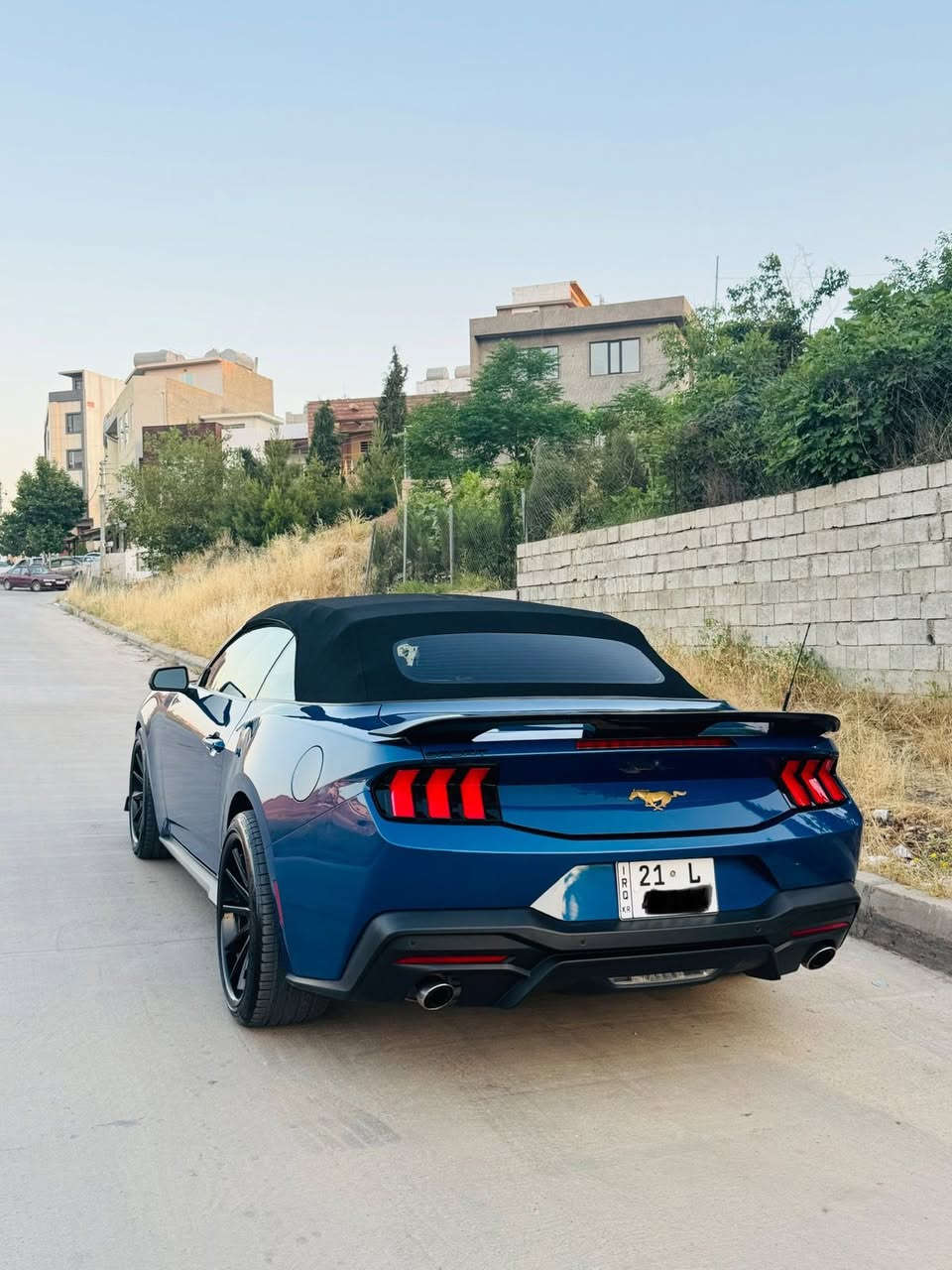 سلام عليكم
- FORD MUSTANG
- للبيع فقط 
- موديل 2024 
- محرك 4 سلندر 2.3 cc 
- كشف 
- الون ازرق -جويتي 
- مواصفات فول 
- ماشيه 51 الف كليو متر 
- رقم سليمانيه الجديد 
- سنويه لحد 2031 
- هزه جديد 
- تخم تاير جديد 
- رقم الشاصي 1FAGP8UH9R5114383
- حادث بنيد +جاملغ 
- بدنه السكن بيها تصليح 
- شاصي كفاله 
- ارباك ستيرن سستم 
- العنوان سليمانيه 
- الاستفسار *********** متوفر واتساب
