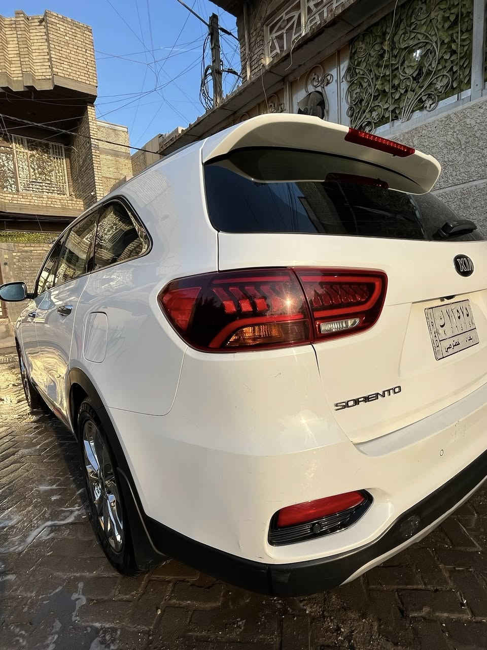 السلام عليكم اعادة نشر
سورنتو 2019 خليجي 
للبيع نص فول. ماشية 95 الف
مواصفات السيارة 
٧ راكب 
٣ قطع تبريد 
6 سلندر 
صندوق كهرباء 
ترحيب عند الاقتراب من سيارة 
مراية شفط 
مكاني بغداد مدينة الصدر 
رقمي ***********
