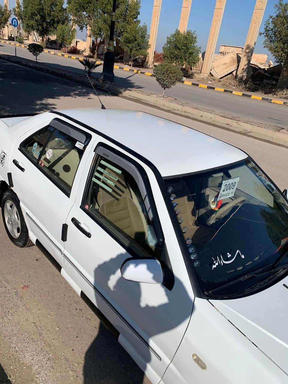 السلام عليكم للبيع شيري كوين 2009 رقم بغداد الماني مشروع وطني بدون غرامات مصفرة تحويل مباشر كير محرك نضيف بشرط صدر تايرات كله جديد سياره بدون صبغ فقط رصعات وسونارها موجود وسياره ممتعوبه ماشيه 134الف وافحص وين متريد ترايك للبصرة السياره معروضة 45وبيها مجال لطيبين للاستفسار ‏‪***********‬‏
