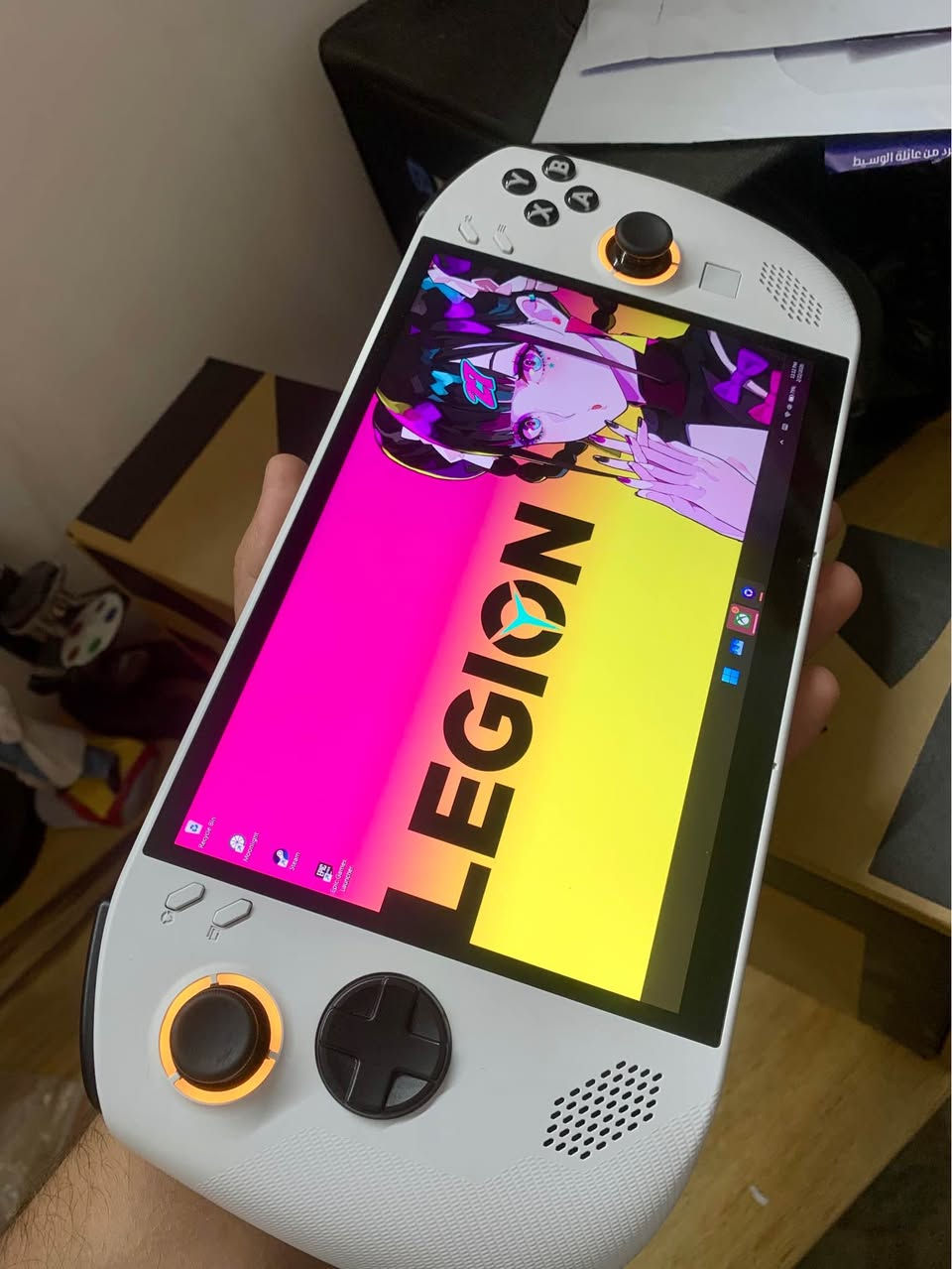 السلام عليكم شباب
كونسول الكيمنك المحمول الليجن كو S الحديث
جهاز نضافه ١٠٠٪؜ كامل مكمل مستعمل قليل جدا مضمون بدون ملاحضه
ياتي بعتاد داخلي  احدث
جهاز جدا خفيف مقارنه بالنسخه الاولى وسهل الحمل
عمر بطاريه اكبر سعه بالتصنيع
معالج Z2 Go مصنع بتقنيه نانومتريه احدث يجعله يقدم اداء رائع باقل استهلاك للواطيه
هارد ١ تيرا اصلي ورامات 16GB DDR5 
افضل نضام صوتي ستيريو و اعلى
بارد جدا ومستقر اكثر تحت الضغط
بصمه تحكم
جاهز للاستخدام وكامل
السعر ٦٨٥ الف فقط 
بغداد قرب البياع ويوجد 🚚 
تواصل*********** بغداد, العراق
