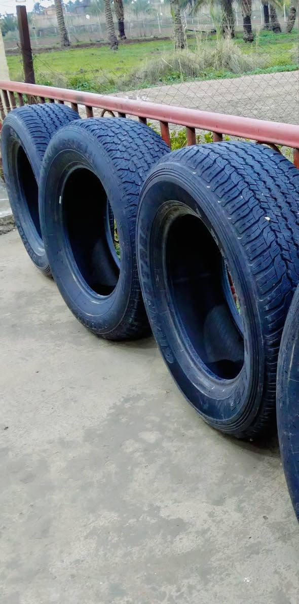 السلام عليكم ورحمة الله ...
تخم تايرات  لاندكروز دلووووب الاصلي جديد بمعني الكلمة مكفولة من البنجر والضرر  نظافة ٨٠% منريد نكول ١٠٠% للمصداقية الشراي يخابر وبي خير ويدلل مكان بغداد اليوسفية 
***********
***********
