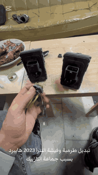 تبديل طرمبة وفيشة اصلية وكالة   بسبب الشغل  التعبان داخل مي للطرمبة وم...